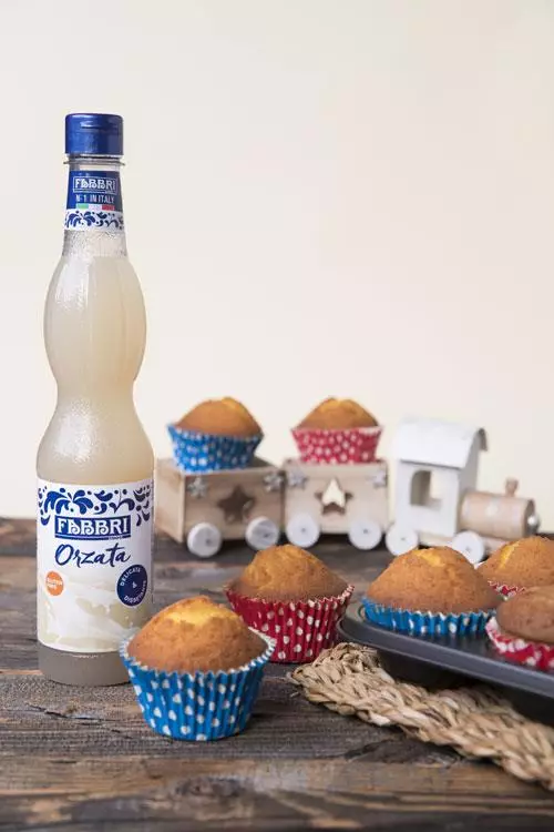 Muffins com aroma de Orzata Fabbri