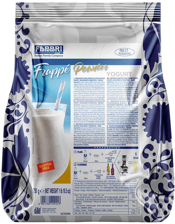 Frappè Powder Iogurte