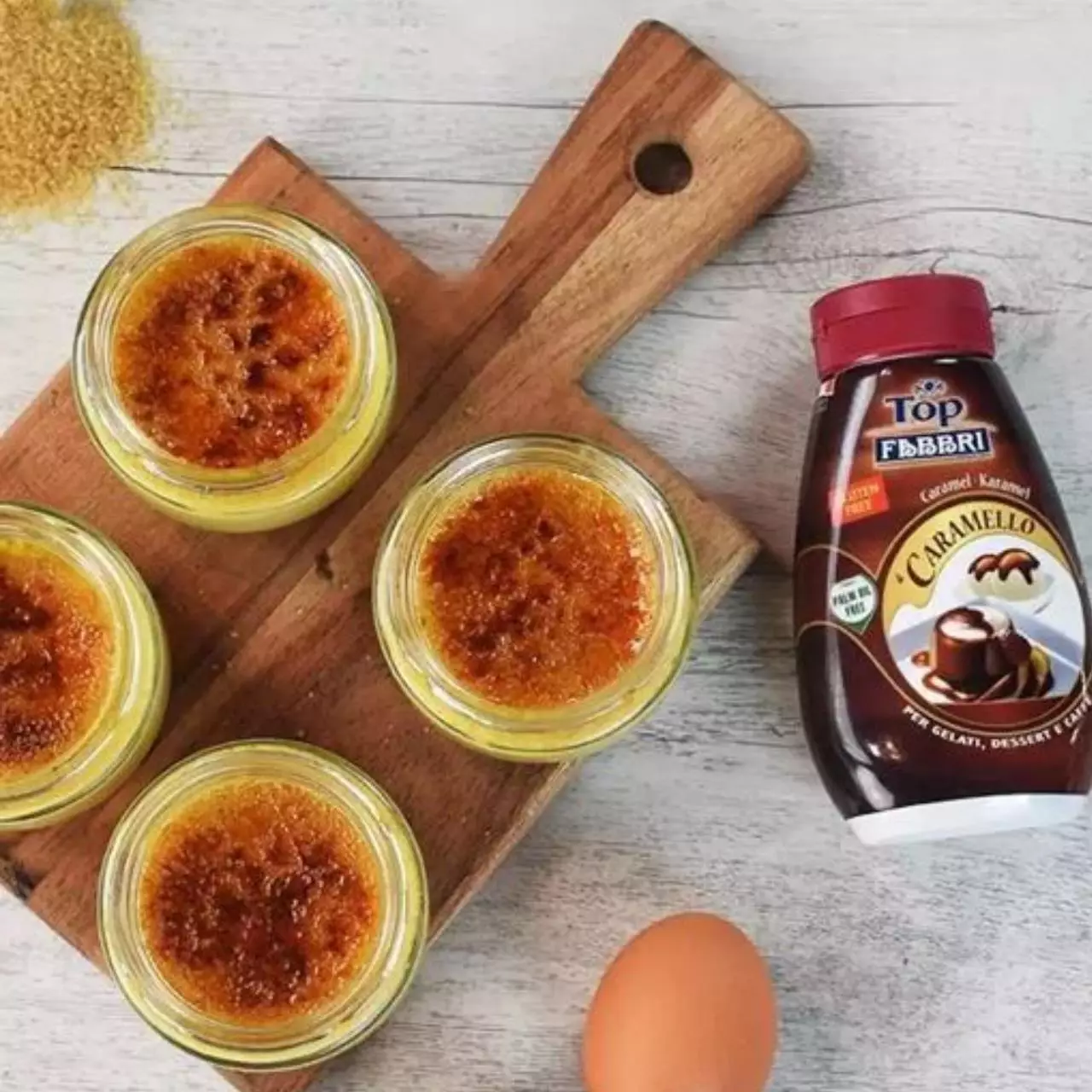 Crème brûlée de caramelo