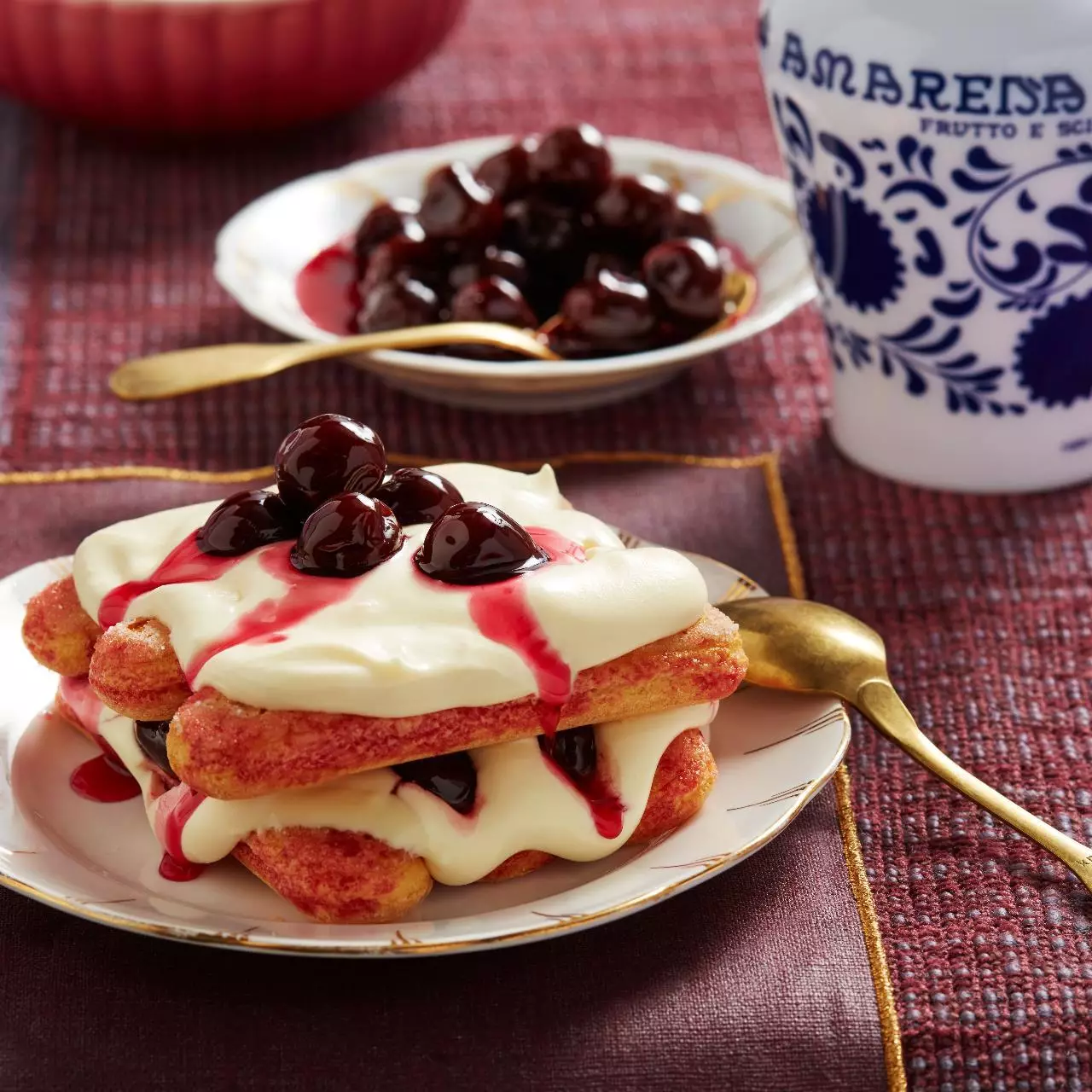 Tiramisù com Amarena Fabbri