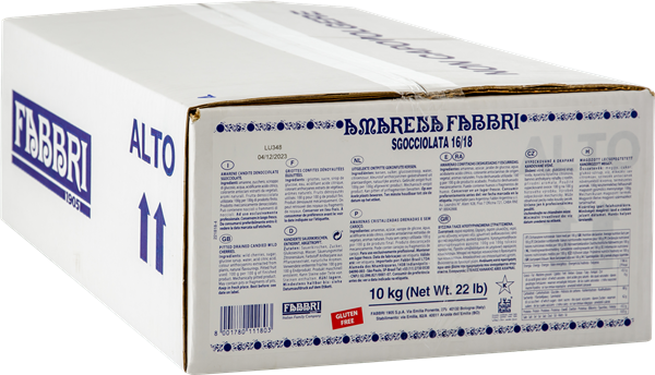 Amarena Fruto Fabbri inteira - 10 kg
