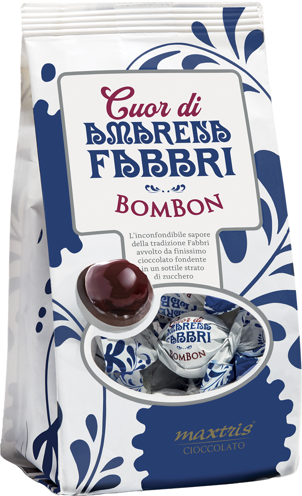 BomBom coração de Amarena Fabbri