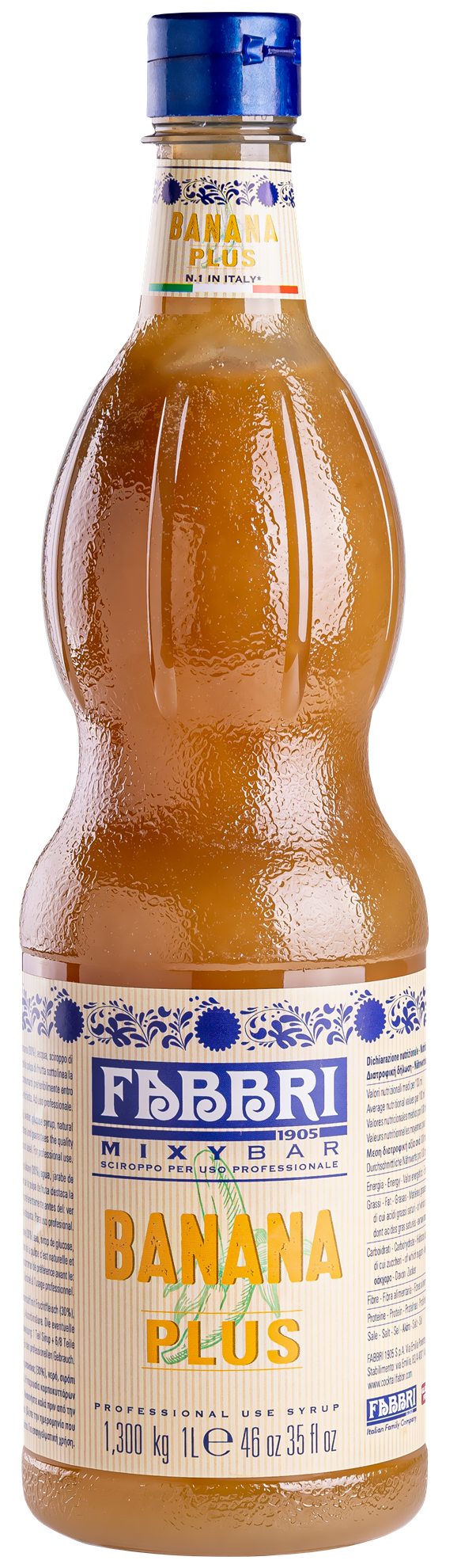 Xarope PLUS Banana  1,0 L